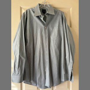 Jos. A. Bank Men's Long-Sleeve Dress Shirt, Tailored Fit, 100% Cotton